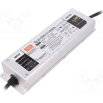 Napájecí zdroj pro osvětlení MEAN WELL ELG-200-C1400A