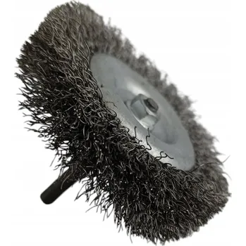 Vrták DRÁTĚNÝ KARTÁČ S TRNEM DO VRTAČKY KOTOUČOVÝ 80mm - POLSKÝ VÝROBEK