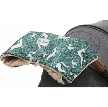 Kočárek RUKÁVNÍK NA KOČÁREK ZATEPLENÝ RUKAVICE NA SÁNĚ PREMIUM BABYMAM