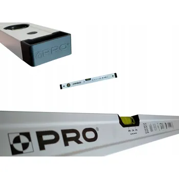 Vodováha Vodováha PRO600 Plus, bílá, libelka 2% 60cm