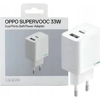 Síťová nabíječka OPPO 33W SuperVOOC bílá