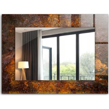 Zrcadlo Zrcadlo Tulup nástěnné obdélníkové 800 x 600 mm