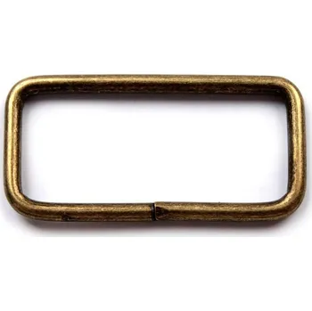 Průvlek / vsuvka šíře 39 mm Varianta: 2 staromosaz, Balení: 10 ks