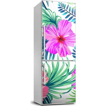 Fototapeta Samolepící dýha na ledničku Havajské květiny