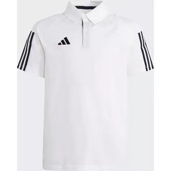 Pánské tričko Dětská polokošile TIRO23 C CO POY bílá (164)