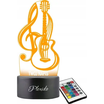 Lampička Noční lampa Plexido vícebarevná