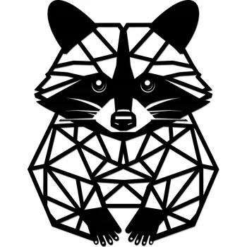 Obraz Mýval PEDRO PEDRO PE Dekorace Obraz 3D ozdoba na zeď 40 x 50 cm