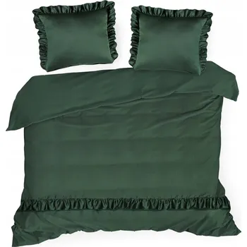 Povlečení Povlečení z bavlněného saténu 220x200 cm s volánky
