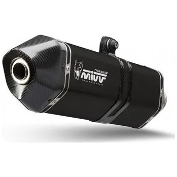 Výfuk pro motocykl Moto výfuk MIVV SPEED EDGE BLACK TITANIUM SUZUKI GSX-R 1300 HAYABUSA 2021 - 2023