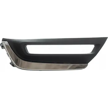 Nárazník HONDA CRV 2017- MŘÍŽKA NÁRAZNÍKU PRO HALOGEN PRAVÁ ČERNÁ CHROMOVÁ 71106-TLY-H01