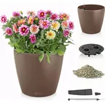 Plast Květináč béžový Lechuza 28 cm x 28 x 26 cm