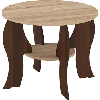 Konferenční stolek Slevadoma Konferenční stolek FENIKS Barva: ořech - tmavý + dub sonoma