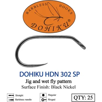 Muškařské háčky Dohiku HDN 302 SP vel. 18