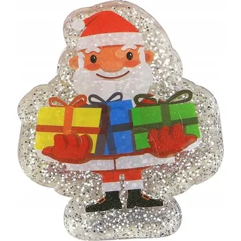 Vánoční dekorace GELOVÁ DEKORACE NA OKNO Mikuláš VÁNOČNÍ LED