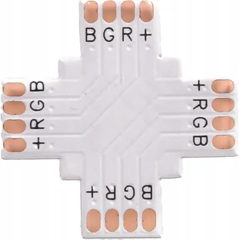 LED páska Konektor pro LED pásek PCB 10mm RGB