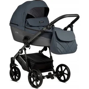 Kočárek Tutis Viva 4 multifunkční kočárek 2v1 060 Luxury Obsidion