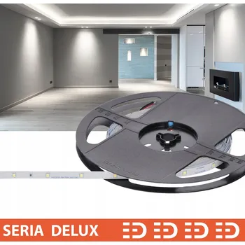 LED páska LED pásek Delux 24V 32LED 2.8W/m Studená bílá (10)
