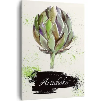 Obraz Obraz na plátně do obýváku ložnice 50x70 artyčok obrazy na zeď canvas