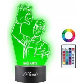 Lampička Plexido vícebarevná Noční lampa