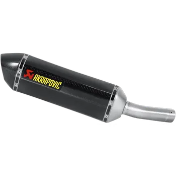 Výfuk pro motocykl Akrapovic Straight Can Carbon fiber/Carbon Yamaha FZ8, FZ8 FAZER 2010 – 2015