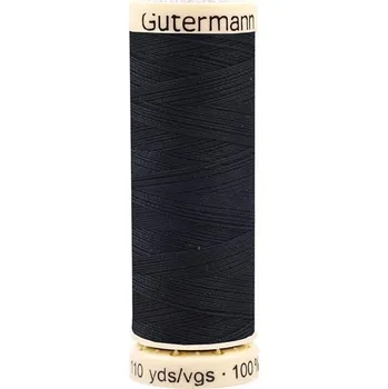 Nit Polyesterové nitě návin 100 m Gütermann univerzální Varianta: 000 Black, Balení: 1 ks