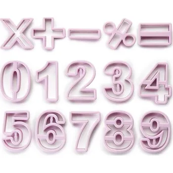 Vykrajovátko Sada vykrajovátek čísla - Ibili