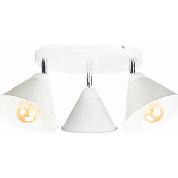 Stropní svítidlo bílá stropní svítidlo trojitý malý kužel