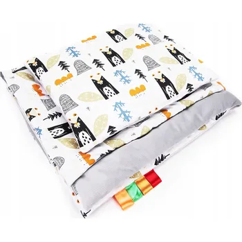 Polštář Kerstin SAMETOVÁ DEKA 50 X 75 cm + POLŠTÁŘEK PEŘINKA