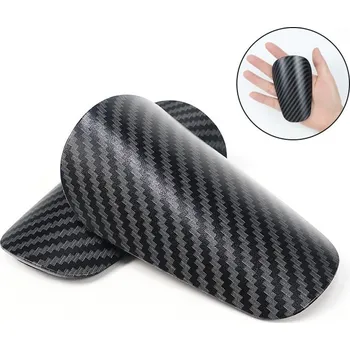 Chránič nohou Mini fotbalové chrániče CARBON SHIELD XS 8x5cm - JUNIORSKÉ, lehké, 18g