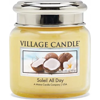 Svíčka Sójová vonná svíčka Soleil All Day Village Candle 1 ks
