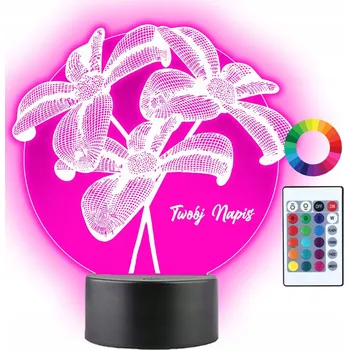 Lampička Plexido vícebarevná Noční lampa