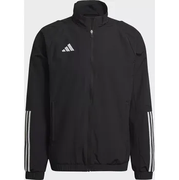 Pánská casual bunda Fotbalová vycházková bunda adidas Tiro 23 C PRE černá