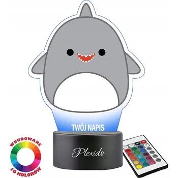 Lampička Plexido vícebarevná Noční lampa