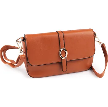 Kabelka Kabelka 21x13 cm Varianta: 2 hnědá koňak, Balení: 1 ks