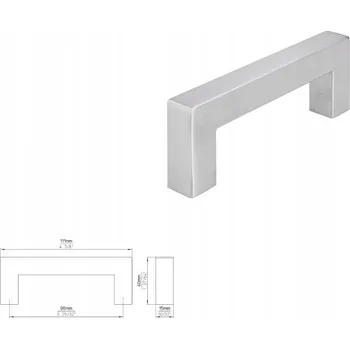 Nábytkové kování Nábytková úchytka SIRO 1585-111N1 nerezová ocel kartáčovaná ocel