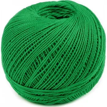 Příze Příze Sněhurka Niťárna Varianta: 6182(6184) Kelly Green, Balení: 10 ks