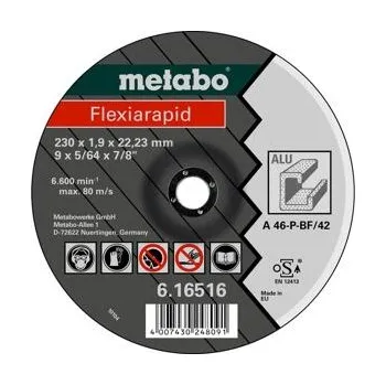 Řezný kotouč Řezný kotouč Metabo Flexiarapid 115 x 1,0 x 22,23 mm, hliník, tvar 41 (616512000)
