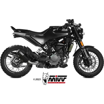 Výfuk pro motocykl Moto výfuk MIVV X-M1 BLACK HUSQVARNA SVARTPILEN 125 2021 - 2023