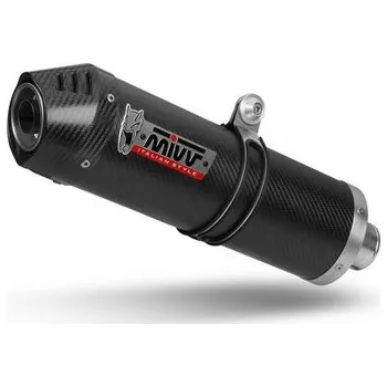 Výfuk pro motocykl Moto výfuk MIVV OVAL CARBON with carbon cap VOGE VALICO 500DS 2021 - 2023