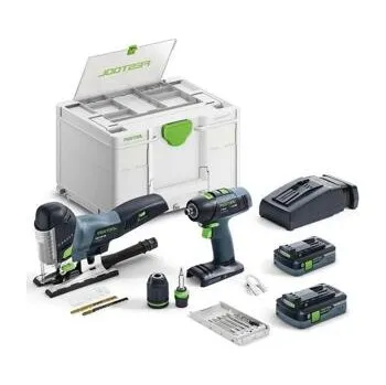 Elektrické nířadí Aku Combo sada Festool T 18+3/PSC 420 HPC I-Set (577630)