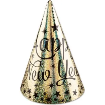 Čepice Čepičky Veselý Nový Rok Livarno home, 6 ks