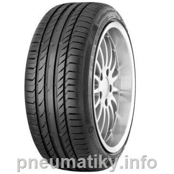 Letní osobní pneu CONTINENTAL 255/40 R 20 TT 101V ContiSportContact 5 XL FR Letní V (240 km/h) 20 101 (825kg) 255 40 E A CONTINENTAL