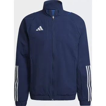 Pánská casual bunda Fotbalová vycházková bunda adidas Tiro 23 C PRE tmavě modrá (M)