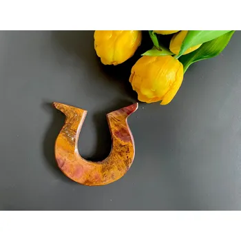 Onyx Podkova pro štěstí dekorace