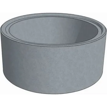 revizní šachta Ostatní výrobci TBS-Q.2 skruž šachetní 800/500/90, bez stupadel, beton