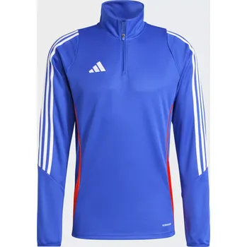 Pánská mikina Mikina adidas TIRO 24 modrá/červená (S)