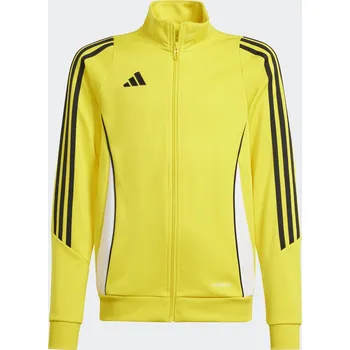 Dětská tepláková bunda adidas TIRO 24 žlutá (116)