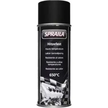 Barva ve spreji Akrylový lak ve spreji Spraila 400 ml černý