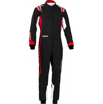 Moto bunda Kombinéza Sparco Thunder černo-červená XXL