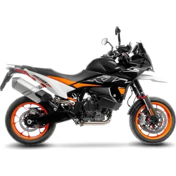 Výfuk pro motocykl Mezisvod pro odstranění katu LeoVince KTM 890 SMT 2023 - 2024 CAT ELIMINATOR (LINK PIPE)